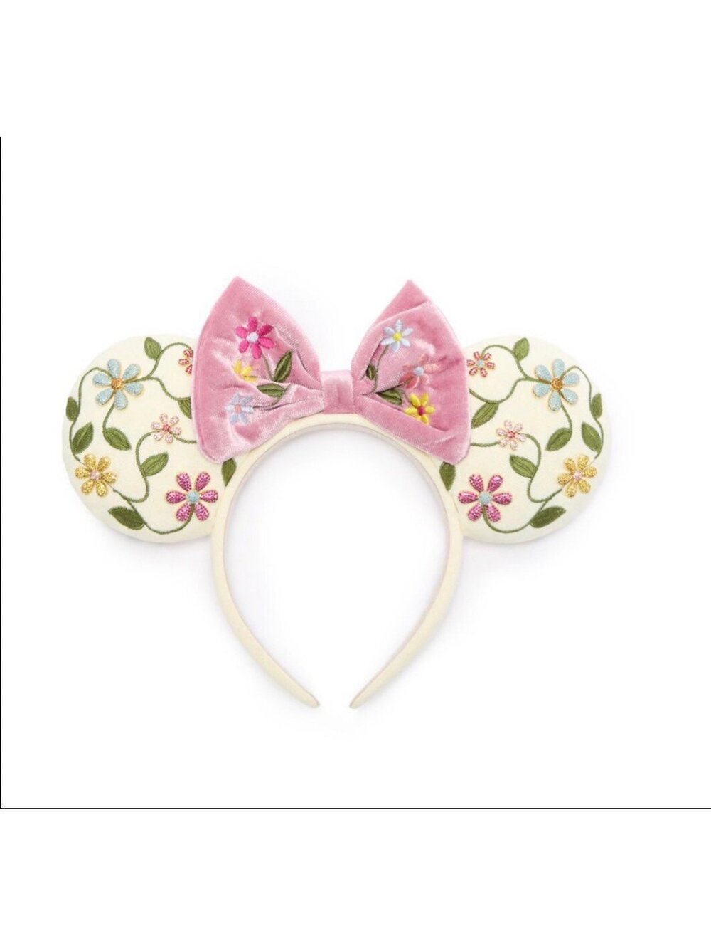 Minnie Mouse Floral Ear Headband by BaubleBar